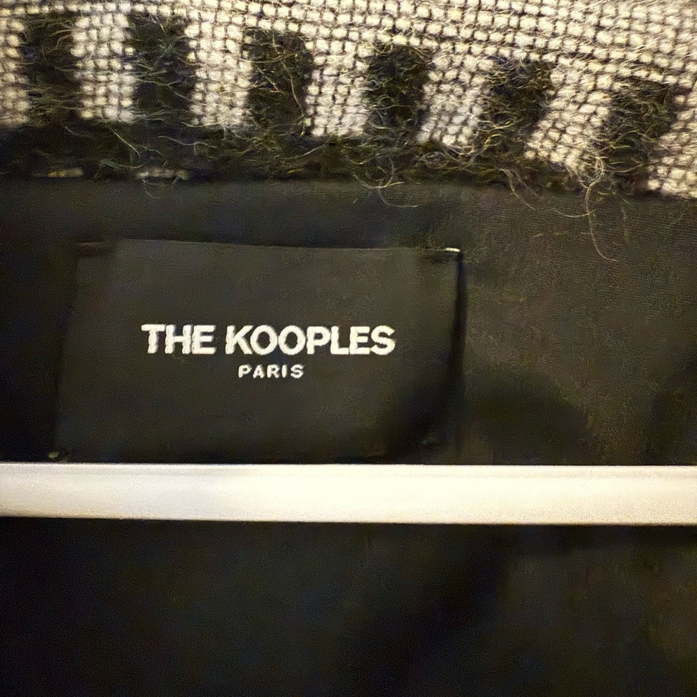 The Kooples Multicolor Patterned Jacket Size 1 - image 4